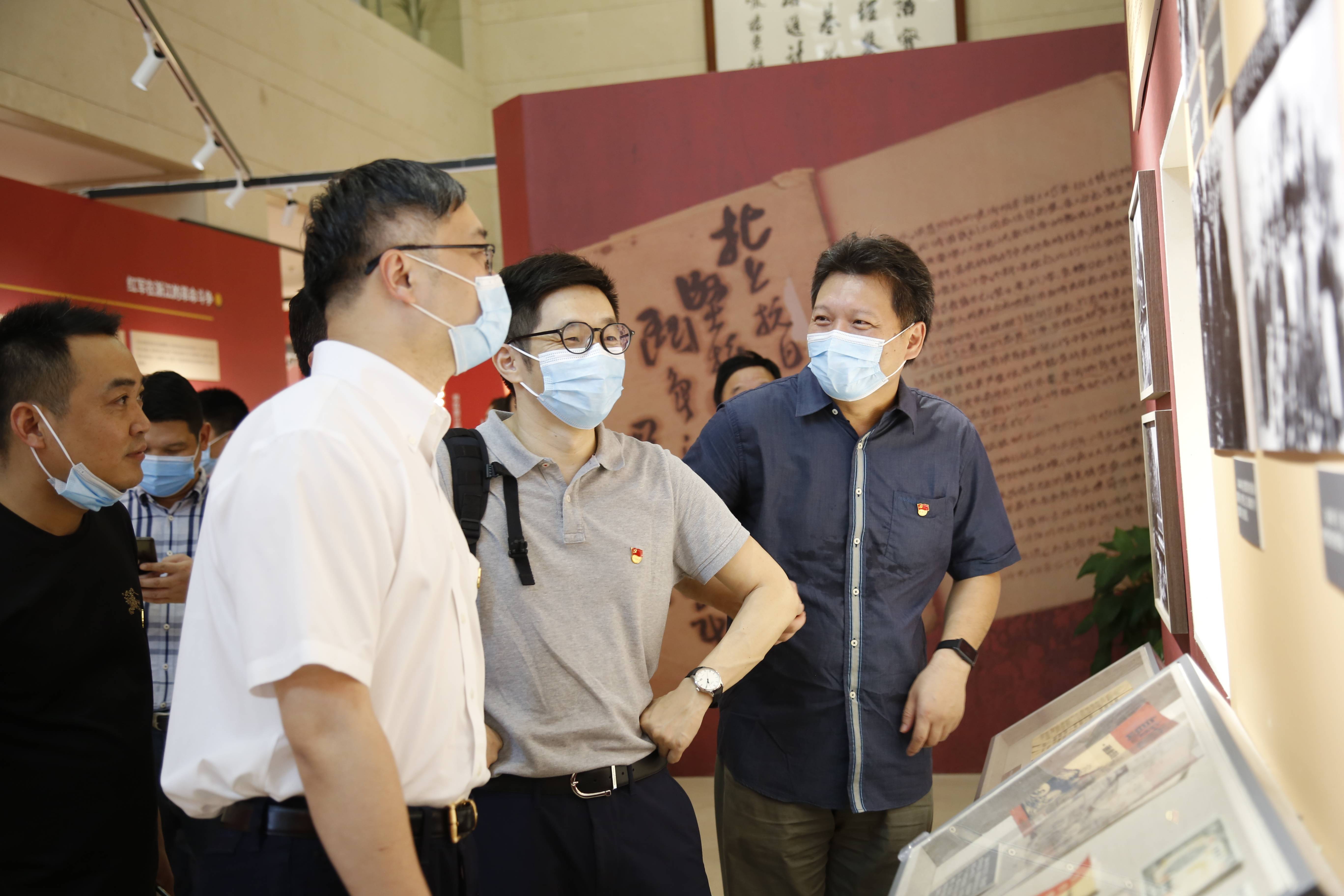 冶金物資組織參觀“百年潮涌——浙江省慶祝中國(guó)共產(chǎn)黨成立100周年”大型展覽